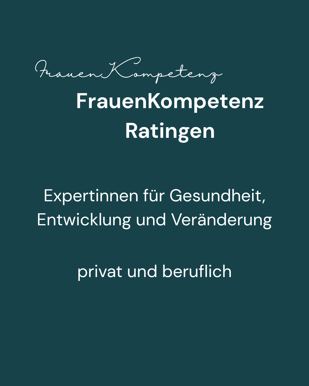 Frauenkompetenz-Ratingen